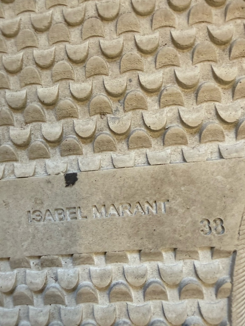 ISABEL MARANT BETH LEATHER SNEAKERS WITH ORIGINAL BOX - Picture 10 of 10